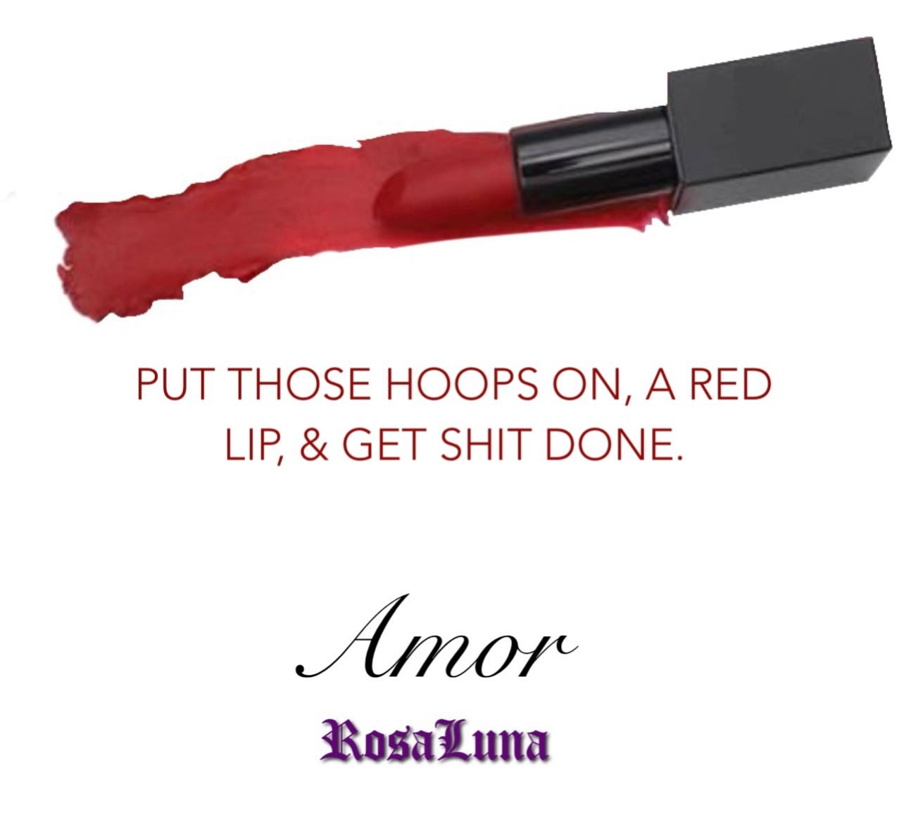Amor Red Lipstick